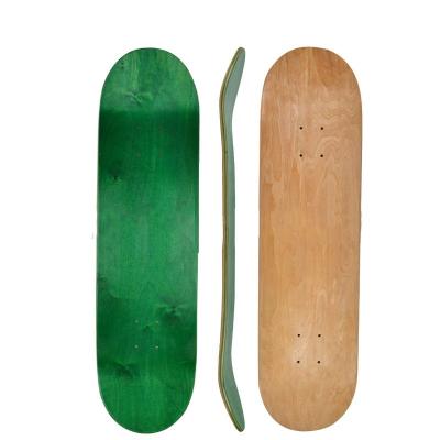 China Wholesale 7 Ply Outdoor Activities OEM Cheap White Wood Maple Off Road Skateboard Custom Deck Pro Skateboard For Skate Board for sale