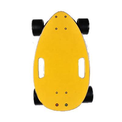 China Outdoor Activities Wholesale Cheap Portable Custom Northeast Ellipse Shape Mini Wooden Egg Maple Mini Oval Board Skateboard Deck for sale