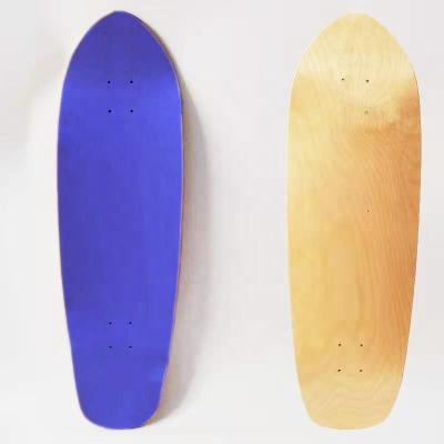 China Outdoor Activities Custom Wholesale OEM 7Ply Blank Old School Maple Skate Surf Blank Skateboard Deck For Outdoor Extreme Road Sports for sale