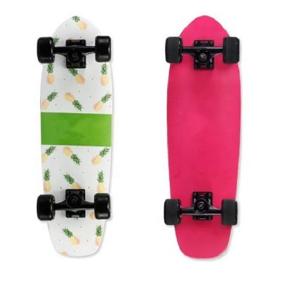 China Outdoor Activities Wholesale Old School Maple Skateboard Blank Skateboard Deck For Outdoor Extreme Road Sports Cruiser Skateboard for sale