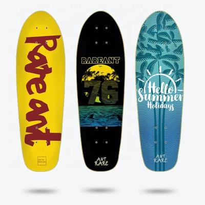 China Outdoor Activities Custom Skateboard Surf Custom Skateboard Professional Wholesale White Maple Deck Cruiser Deck Skateboard for sale