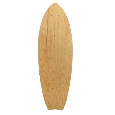 China Custom printed board surface surf skateboard decks outdoor activities bulk mapl wooden empty deck skateboard for sale