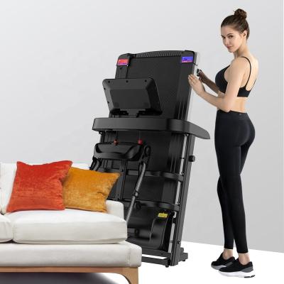 China Current Cheap Electric Treadmill Life Fitness Treadmill Folding Full Screen Machine LED GYM Home Fitness Equipment Home for sale