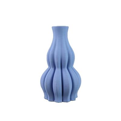 China Minimalist 3D Printing Ceramic Vase for Home Decor, Modern Ceramic Vase for Flowers Plants Decorative Floral Vase for Living Room Centerpieces for sale