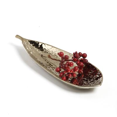 China European creative fruit of viable choice of quality in the shape of a bowl like a leaf for sale