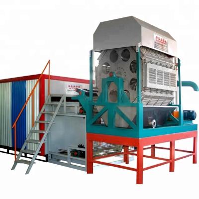 China 2000-3000 PCS/H Food Egg Tray Molding Machinery Price / Small Egg Carton Machine for sale