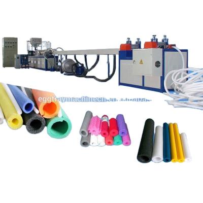 China EPE Foam Filling And Packaging Plastic Bar / Stick / Pipe / Tube Rod Making Machine for sale