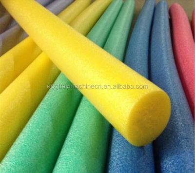 China EPE Foam Water Pool Noodles Floating Foam Noodle Filling And Packaging Solid Pipe Making Machine for sale