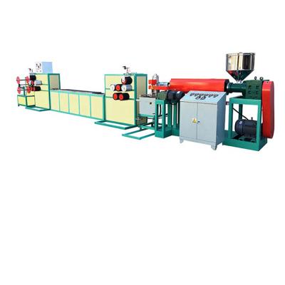 China PE Knotless Net Extrusion Packaging Line / Vegetable Fruit Knotless Net Macking Machine for sale