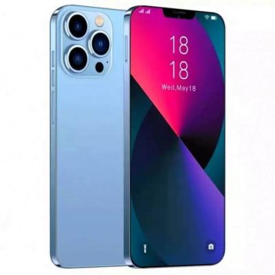 China PRO 6.7inch 16MP+32MP 12GB+512GB Android Smartphone 10 Cell Phones Large Capacity Full Battery Beauty I13 Camera Mobile Core for sale