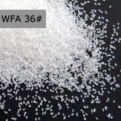 China Al2O3 99.3% White Aluminum Oxide Blast Media F Sand / P Sand Bonded / Coated Abrasives for sale