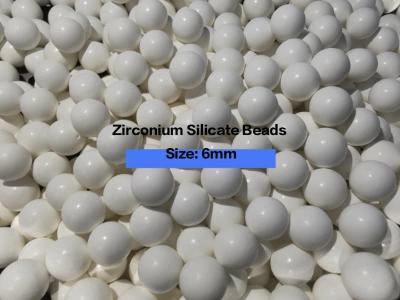 China Zirconia Milling Media 94.8% ZrO2 5.2% Y2O3 Crushing Load >1500N 3 W/mK Thermal Conductivity for sale