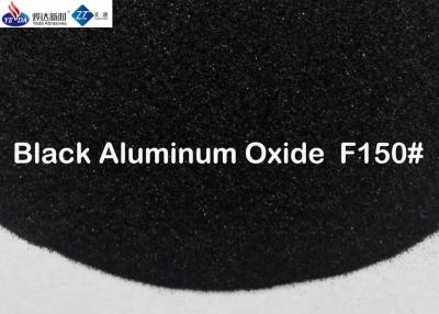 China Moderate Hardness Black Aluminum Oxide Sandblasting F100# - F400# Model for sale