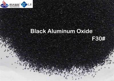 China Schnelles Schnittkraft-Schwarzes fixiertes Tonerde-synthetisches Aluminiumoxyd F24-F60 für verbundene Scheuermittel zu verkaufen