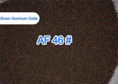 China Al2O3 95% Fused Aluminium Oxide , Sandblasting Brown Alumina Grit Blasting  for sale