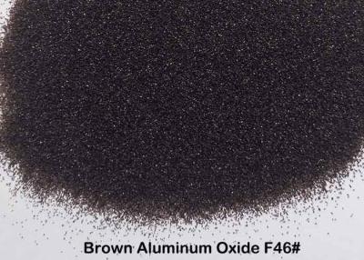 China Surface Preparation Brown Aluminum Oxide Grit High Compression Strength Blasting Media for sale