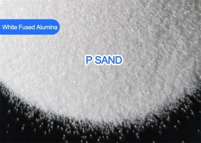 China P Sand P16# - 240# White Aluminum Oxide Blast Media For Coated Abrasives / Sand Belt for sale