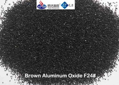 China Scherpe Blok Bruine Gesmolten Aluminiumoxide het Vernietigen Media F24/het Model van F30/van F36/F46- Te koop