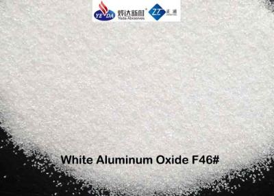 China High Friability Blasting Media For Aluminum , 36# / 46# / 60# Aluminum Oxide Sand For Mold Cleaning for sale