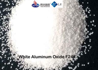 Chine Abrasif de haute résistance de l'oxyde d'aluminium 99,2%, sable d'oxyde d'aluminium de retrait d'éclaboussure de soudure à vendre