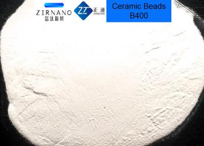 China High Consistency Bead Blasting Material , B400 Ceramic Bead Blasting Media for sale