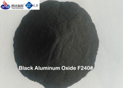 China Self - Sharpness Black Emery Powder , 325# / 1000# Emery Abrasive Powder For Polishing Waxes for sale