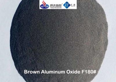 China Brown Aluminum Oxide Emery Powder 95% Al2O3 High Hardness F70# - F220# Model for sale