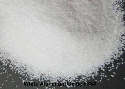 China 99% AL2O3Fused Aluminum Oxide , White Corundum F12 - F220 High Purity Alumina For Bonded Abrasives for sale