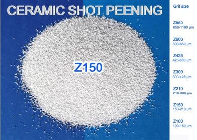 China Surface Enhancement Shot Blasting Beads Z150 For Aerospace / Automotive Industry for sale