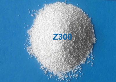 China Z300 Z800 Ceramic Shot Peening Beads Blasting Media Spherical White Color for sale