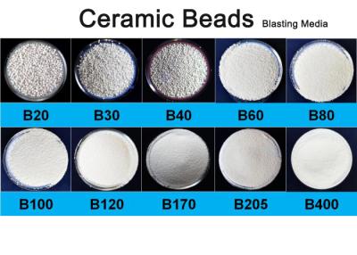 中国 堅くされた鋼鉄刃のための耐久性700HVの球形の陶磁器の発破媒体を 販売のため