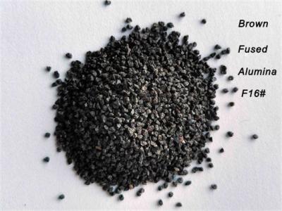 China Roads F16 9 Mohs Barmac Aluminum Oxide Blasting Media for sale