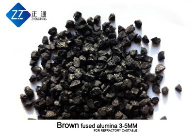 China Refractory Grade 5mm Brown Fused Alumina For Castables for sale