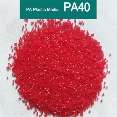 Cina Media di plastica rossi di PA che fanno saltare PA40 per il trattamento di superficie sabbiante di plastica in vendita