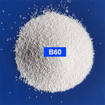 China 700HV Ceramic Beads Blasting Media 60 HRC B60 For Light Alloys for sale