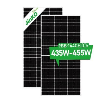 China solar panels rating 540w 440w 450w 455w 48v 166*166mm for sale