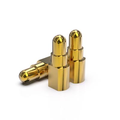 China Fill Pin China Made High Class Precision Gold Plated Spring Loaded Side Mounted Pogo Pin Customizable for sale