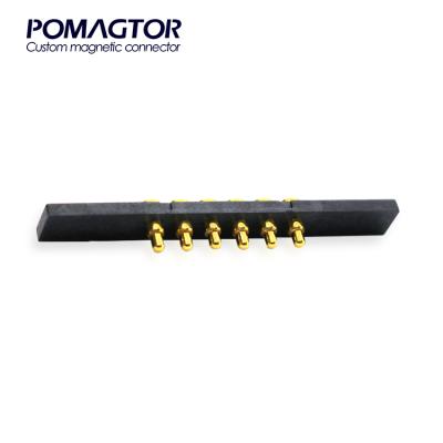 China Power Charged Pogo Pin Dock Connector for PCB Battery Charger Keyboard Adapter Dip 5pin Spring 12V Usb Female, Pogo Pin 2A Pa46 POMAGTOR for sale