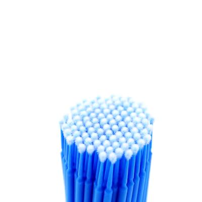 China New Precise Closing Type Long Lasting Micro Eyelash Swab Brush Disposable Applicators Sticks Makeup Tools for sale