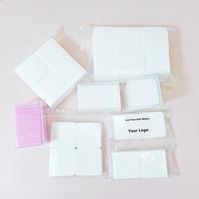 China Cloth Nails Factory Price OEM Different Packing Nail Cloth Lint Free Towel For Nail Remover Soft Cloths Lint Free Nails for sale