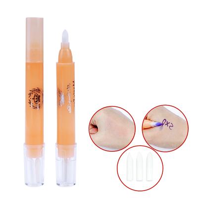 China Replaceable Head Remove Permanent Makeup Microblading Tattoo Eyebrow Writing Pen Skin Use Magic Skin Marker Cleanser Pen Magic Eraser for sale