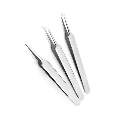 China Remove Acne High Sales Acne Needle Blackhead Remover Set Silver Stainless Steel Acne Pimple Needle for sale