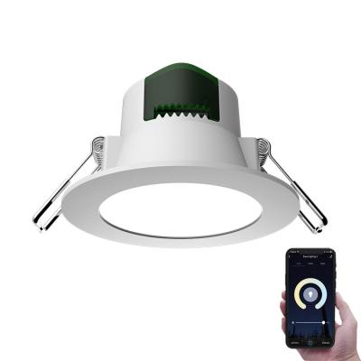 China Durable Included Installation Down Light TDC Adjustable LED Wifi Smart Downlight for sale