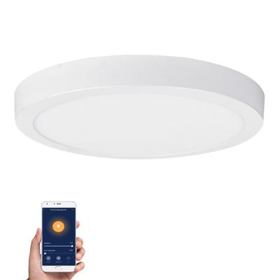 China Modern Amazon Alexa Google Home WIFI Dimmable Remote Control LED Surface Mounted Downlight 6W 12W 18W 24W for sale