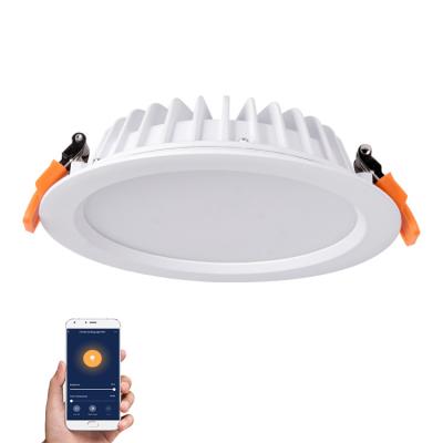 China Choice 7W 12W 24W SMD Dimmable TDC Adjustable Commercial LED Downlight Embeded WIFI Control Support Multi-scene for sale