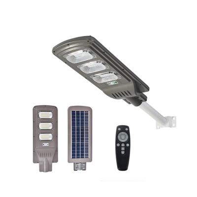 China Easy Installation Outdoor IP65 Waterproof All In One Integrated Solar Road Lamp LED Street Light for sale