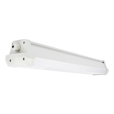 China Warehouse Emergency Dust Proof Light Sensor LED Tri Proof Fixture Waterproof LED Tube Light for sale