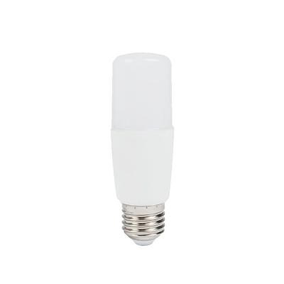 China Residential Plastic Coated Aluminum Body SMD2835 T37 E27 LED Light Bulb 8W for sale