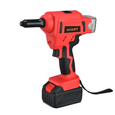 China MAXXT 20V Rivet Battery 2.4-4.8mm Rivet Nut Gun Li-ion Battery Cordless Rivnut Tool Riveter for sale