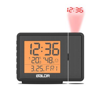 China Files New 12/24 Hour Switch Projection Alarm Clock Digital Radio Clock With Big Clear Digit For Bedrooms Ceiling for sale